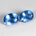 Fluoryty kamienie naturalne 2.48 ct 2 sztuki