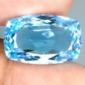 Swiss blue topaz kamień naturalny 17.05 ct