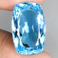 Swiss blue topaz kamień naturalny 17.05 ct