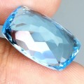 Swiss blue topaz kamień naturalny 17.05 ct