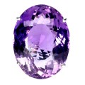 Zjawiskowy elegancki pierścionek naturalny ogromny 43 ct ametyst r 16 925