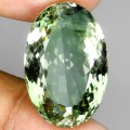 Prasiolit - zielony ametyst kamień naturalny 33.3 ct ogromny