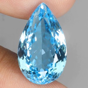 Swiss blue topaz kamień naturalny 16.45 ct