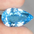 Swiss blue topaz kamień naturalny 16.45 ct