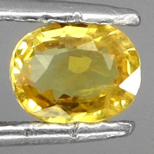 Szafir żółty Australia kamień naturalny 0.89 ct