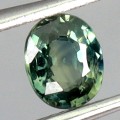 Szafir niebiesko zielony Australia kamień naturalny 0.6 ct