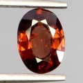 Cyrkon pomarańczowy kamień naturalny Tanzania 1.2 ct