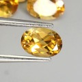 Cytryny kamienie naturalne 4.26 ct 6 sztuk