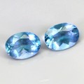 Fluoryty kamienie naturalne 1.66 ct 2 sztuki