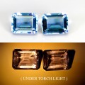 Fluoryty kamienie naturalne 5.75 ct 2 sztuki