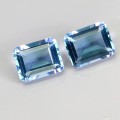 Fluoryty kamienie naturalne 5.75 ct 2 sztuki