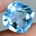 Sky blue topaz kamień naturalny 6.9 ct