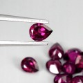 Granaty rodolity kamienie naturalne 15 sztuk 5.52 ct
