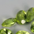 Oliwiny 6 sztuk kamienie naturalne 4.53 ct