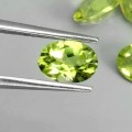 Oliwiny 6 sztuk kamienie naturalne 4.53 ct