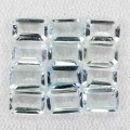 Akwamaryny kamienie naturalne 12 sztuk 4.54 ct