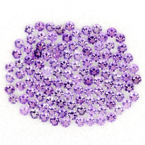 Ametysty kamienie naturalne 115 sztuk 3.16 ct