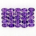 Ametysty kamienie naturalne 25 sztuk 5.31 ct