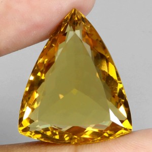 Cytryn kamień syntetyczny 25.35 ct
