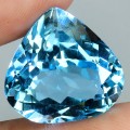 Swiss blue topaz kamień naturalny 10.45 ct