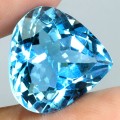 Swiss blue topaz kamień naturalny 10.45 ct