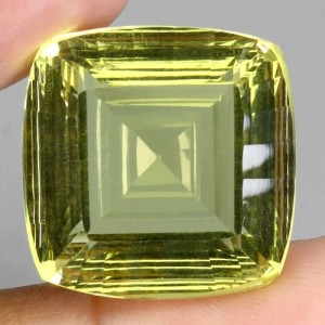 Lemon kwarc kamień syntetyczny 19.1 ct