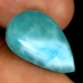 Larimar kamień naturalny 14.57 ct 20 x 12 x 7 mm