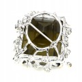 Wisiorek broszka kwarc 89.19ct 925 certyfikat