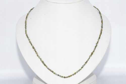 Złoty 14K naszyjnik diamenty 10.00ct certyfikat