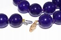 Złoty 14k naszyjnik chalcedony 295.50ct