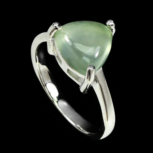 Pierścionek srebrny perhenit r 17 925 naturalne