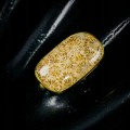 Srebrny pierścionek koral skamielina fossil r16