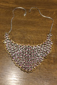 Srebrny naszyjnik naturalne rodolity