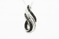 Naszyjnik naturalne diamenty 0.10 ct certyfikat