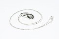 Naszyjnik naturalne diamenty 0.10 ct certyfikat