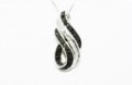 Naszyjnik naturalne diamenty 0.10 ct certyfikat
