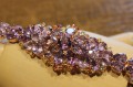 Silver bracelet amethyst 925 sapphires 3 IF