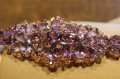 Silver bracelet amethyst 925 sapphires 3 IF