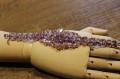 Silver bracelet amethyst 925 sapphires 3 IF