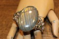 925 silver labradorite bracelet aquamarine 