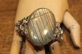 925 silver labradorite bracelet aquamarine 