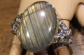 925 silver labradorite bracelet aquamarine 