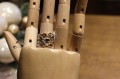 Ring natural 925 silver sapphires Songea size 12 2