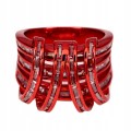 Silver ring nano cubic zirconia size 13 925 2