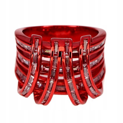 Silver ring nano cubic zirconia size 13 925 2