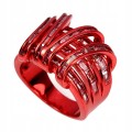 Silver ring nano cubic zirconia size 13 925 2