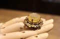 Srebrny pierścionek szafiry chalcedon r 14 925