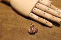Ring 925 silver  garnet  cubic zirconia size 12