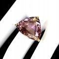 Srebrny pierścionek naturalny ametryn r 16 24.5ct