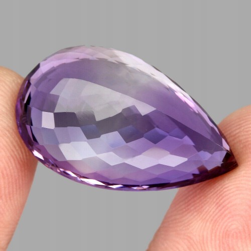 Ametyst kamień naturalny IF 40.77ct ogromny